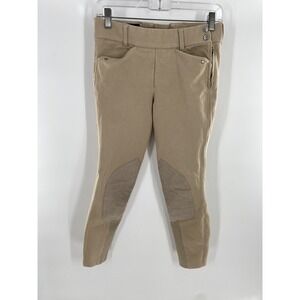 Ariat Youth Heritage Knit Knee Patch Breech Horse Riding Pants Size 22 L